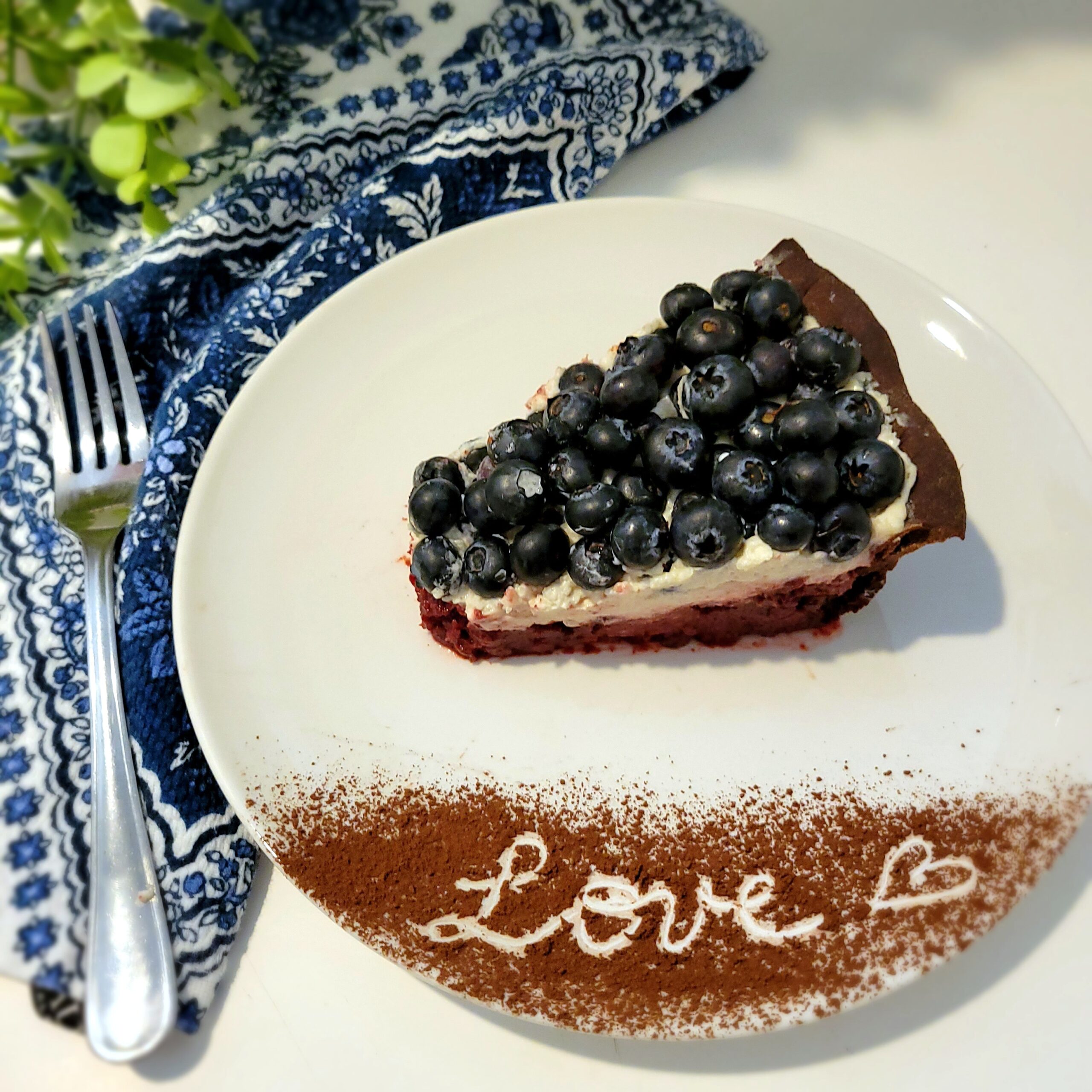 Read more about the article Chocolate Lingonberry Pie with Sweet Sour Cream