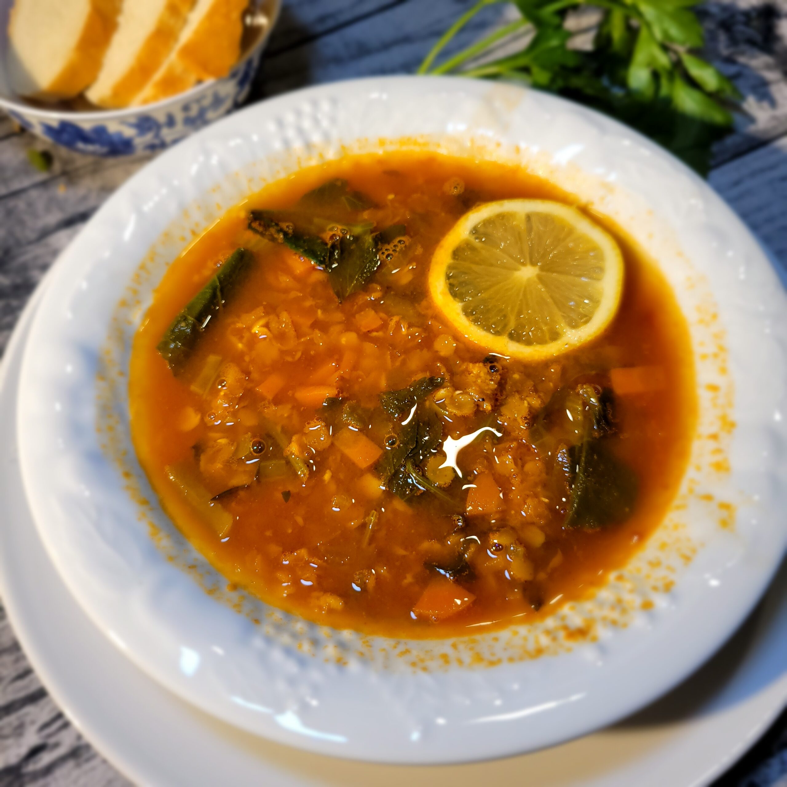 Read more about the article Red Lentil Soup (Moroccan Harira)