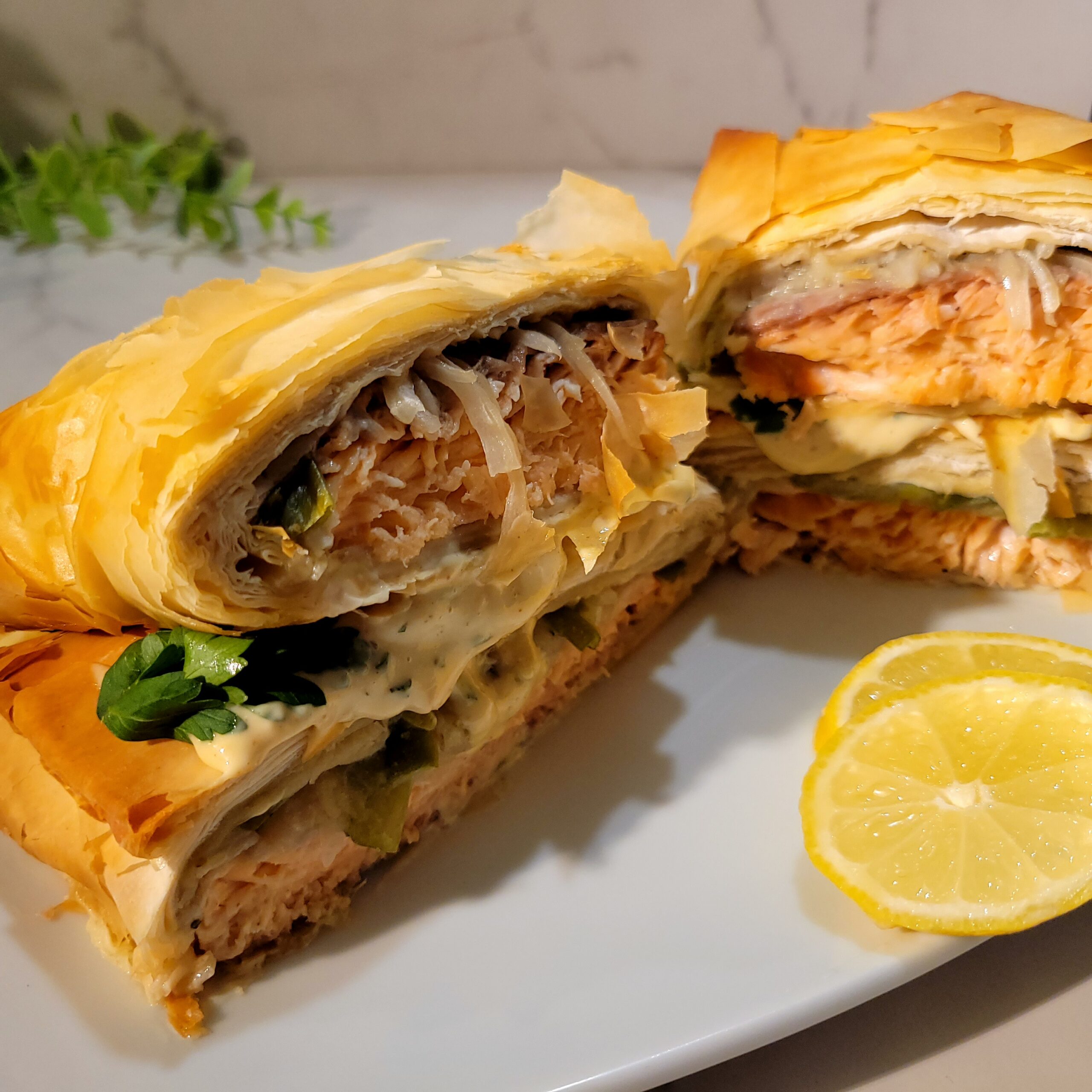 Read more about the article Salmon Phyllo Wraps with Green Beans & Potatoes