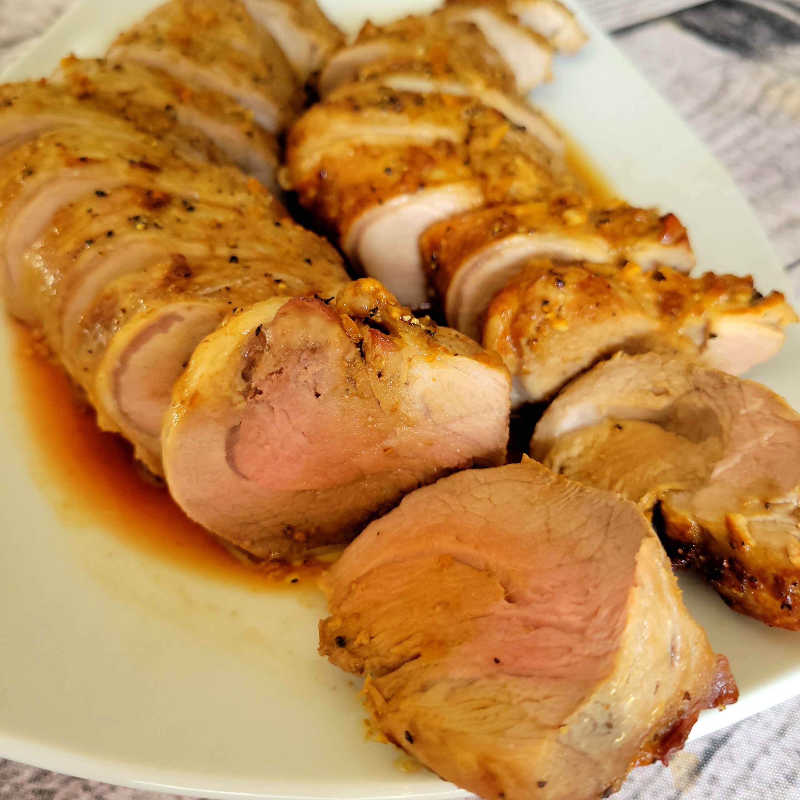 Read more about the article Asian-Marinated, Roasted Pork Tenderloins
